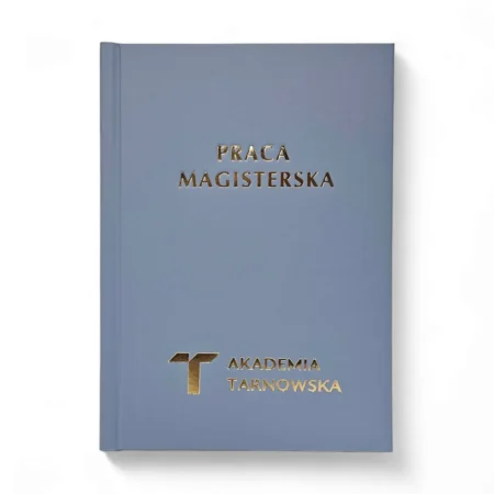 Wydruk i oprawa pracy dla Akademii Tarnowskiej