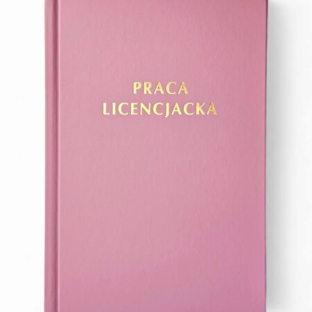 Wydruk i oprawa pracy